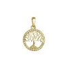 Stříbrný pozlacený přívěsek strom života 14051.1