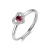 Prsten Brosway Fancy Passion Ruby- 1 Ks