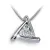 Dámský přívěsek bílé zlato 585/1000 přírodní diamant 0.300 ct G/SI DF1926