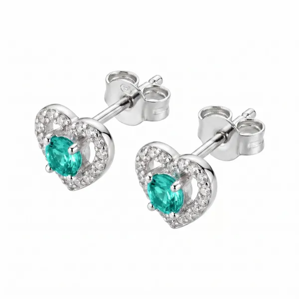 Náušnice Brosway Fancy Aqua Green