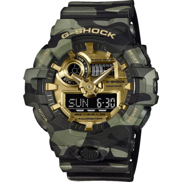 Casio G-Shock GA-700CMG-3AER Bold Camo Series