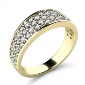 Prsten s diamantem 140006-ZL-DIA