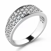 Prsten s diamantem 140006-B-DIA
