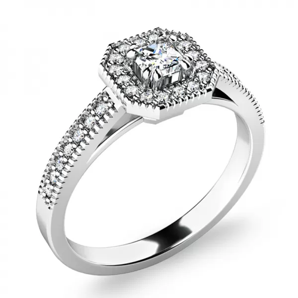 Zásnubní prsten s diamanty ZP-140035-B-DIA