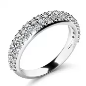 Prsten s diamantem 140005-B-DIA