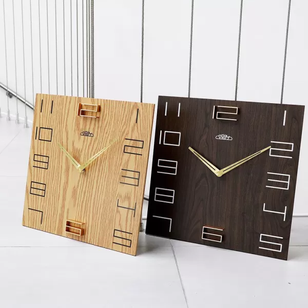 Nástěnné hodiny PRIM Wood Touch I E07P.3954.51