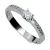 Prsten bílé zlato 585/1000 s přírodními diamanty 0,196ct, G/Si DF-1917-B-DIA