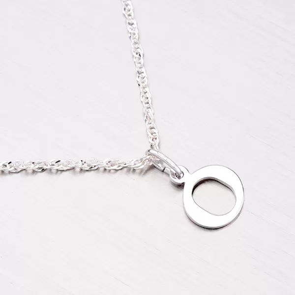 Stříbrné písmenko - O M5111O