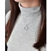 Stříbrný přívěsek s krystaly Swarovski modré srdce 34093.3