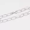 Stříbrný řetízek s gravírováním ODT013-080R-Rh