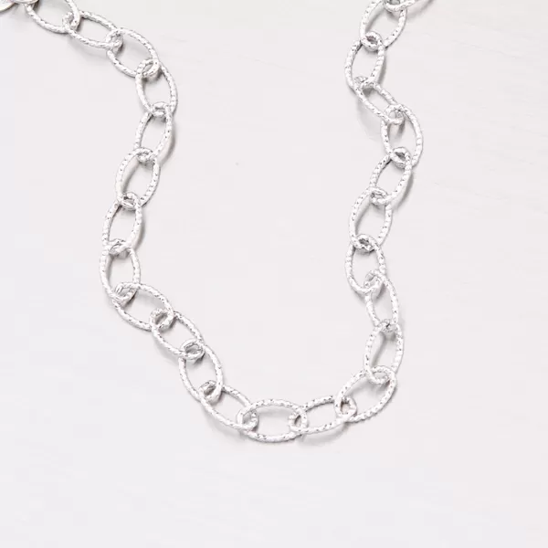 Stříbrný řetízek s gravírováním ODT2-075R-Rh