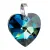 Stříbrný přívěsek s krystaly Swarovski modré srdce 34002.5