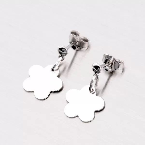 Dámské náušnice stříbro 925 kytičkami MORP8454FIO