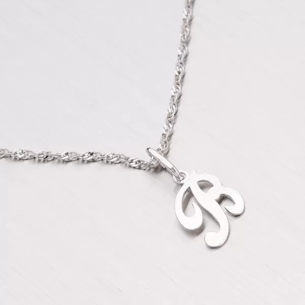 Přívěsek stříbro 925 písmeno - B M5110-B