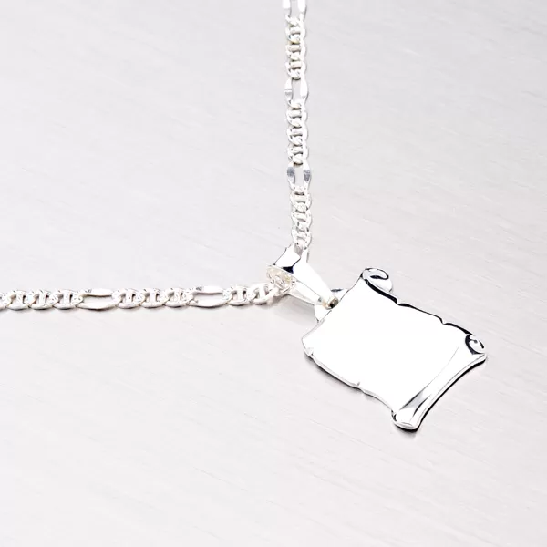 Přívěsek stříbro 925 destička ze stříbra YNG3025