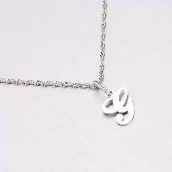 Stříbrný přívěsek písmenko - G M5110-G