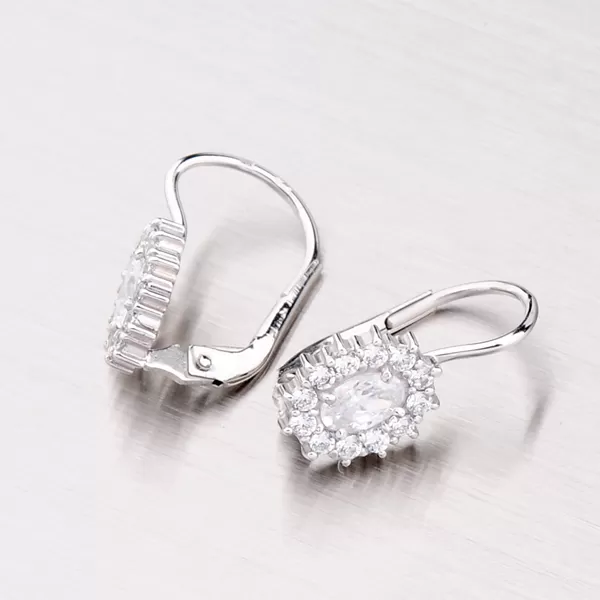 Zlaté náušnice se zirkony 358-0041-01