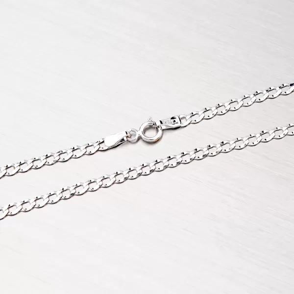 Zlatý náramek s většími oky 44-1291