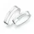 Snubní prsteny stříbro 925 se zirkony SP-253-Ag