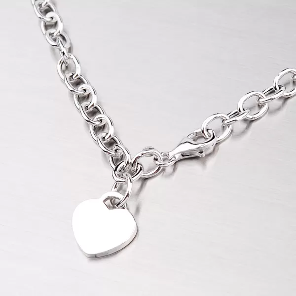 Dámský náhrdelník stříbro 925 srdcem YNG5011