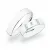 Snubní prsteny stříbro 925 zirkon 0.119 ct SP-272-Ag