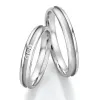Snubní prsteny ocel přírodní diamant 0.039 ct SP-22070