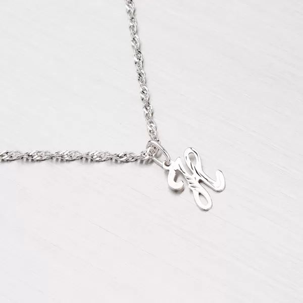 Přívěsek bílé zlato 585 - písmeno H 2-4003-H