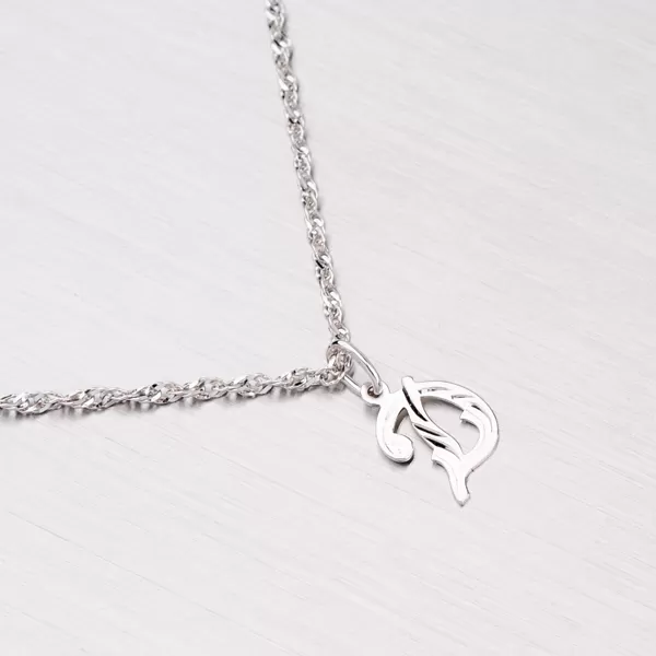 Zlatý přívěsek - písmenko D 2-4003-D