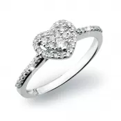 Romantický prsten s diamanty GKW54681
