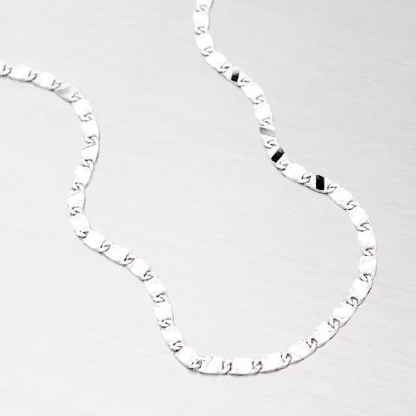 Uchvatný řetízek z bílého zlata 45-1278