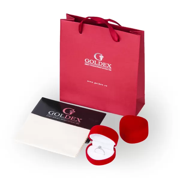 Zásnubní prsten se zirkonem ZP-10769