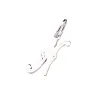 Přívěsek bílé zlato 585 - písmeno N 2-4003-N