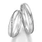 Snubní prsteny z oceli s diamanty SP-22050