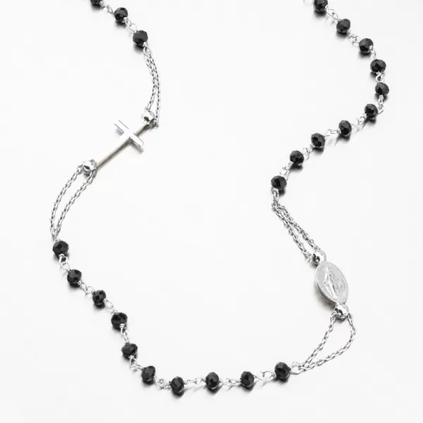 Dámský náhrdelník stříbro 925 zirkon křížkem N1300588-1132-SLX N1300588-1132-SLX-01