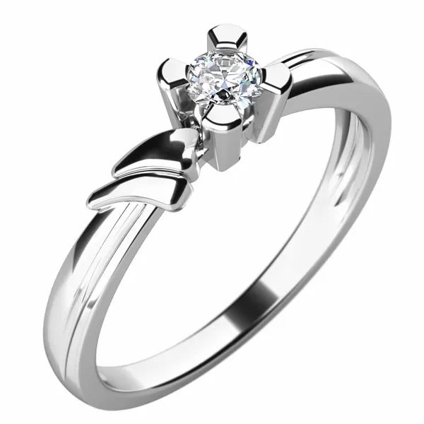 Zásnubní prsten s diamantem ZP-10754D