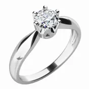Dámský prsten s diamantem 10763D
