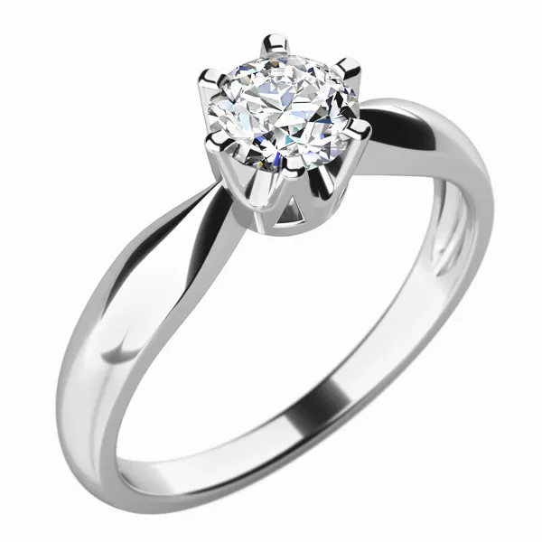 Dámský prsten s diamantem 10763D