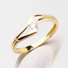 Elegantní zlatý prsten 451P-115047