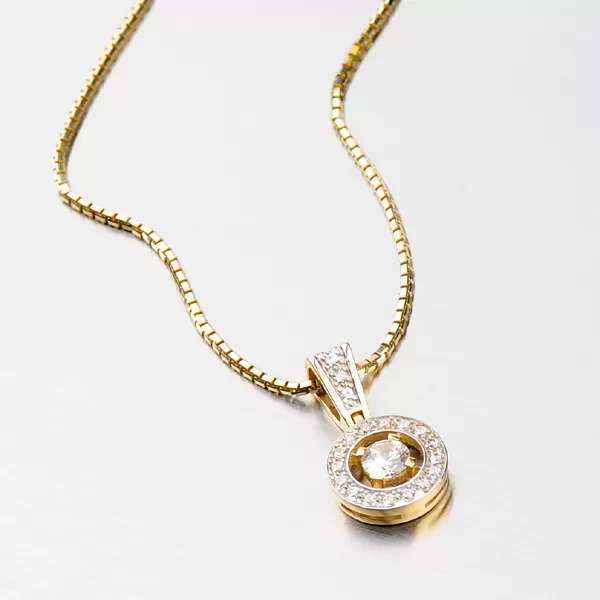 Přívěsek ze žlutého zlata DZ1978ZL