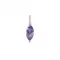 Přívěsek s diamanty a ametystem GKW54023AME