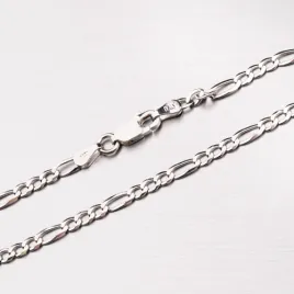 Řetízek stříbro 925 Figaro 3+1 CHRS-073-080-FLAT