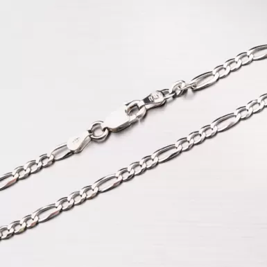 Řetízek stříbro 925 Figaro 3+1 CHRS-073-080-FLAT