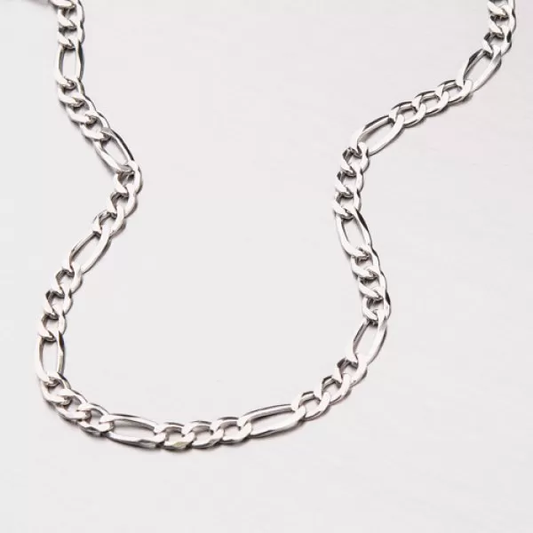 Náramek stříbro 925 Figaro 3+1 CHRS-073-080-FLAT