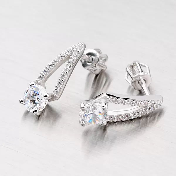 Zlaté visací náušnice GZ2540B