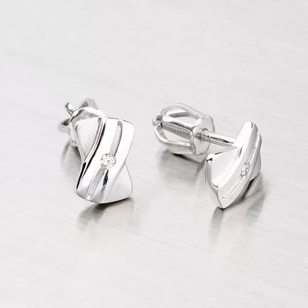 Náušnice se zirkonem DZ1628B