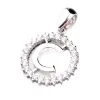 Přívěsek stříbro 925 zirkon písmeno se - C MPN5192-C