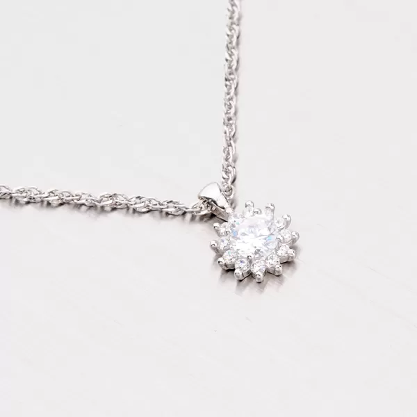 Dámský přívěsek stříbro 925 zirkon zářivý YNG3000