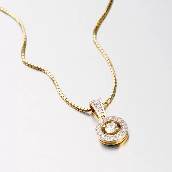 Přívěsek ze žlutého zlata DZ1978ZL