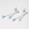 Visací náušnice s krystalem M6015SW-Blue