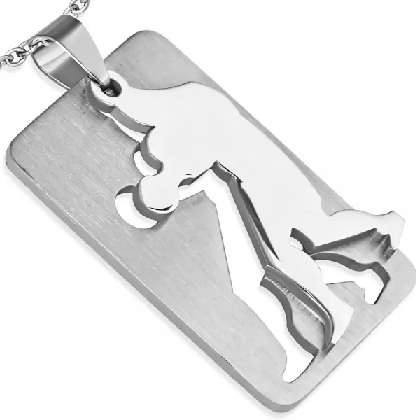 Přívěsek z chirurgické oceli GPAC243